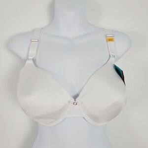Vanity‎ Fair Full.Coverage Beauty Back Smoothing White Bra